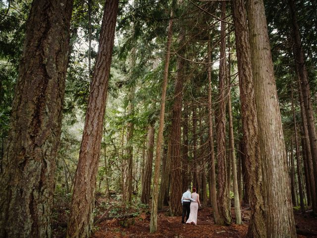 Eugene and Tracy&apos;s wedding in Sooke, British Columbia 13
