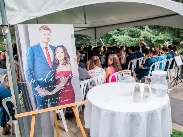 Trevor Hilton and Lily Leung&apos;s wedding in Burlington, Ontario 88