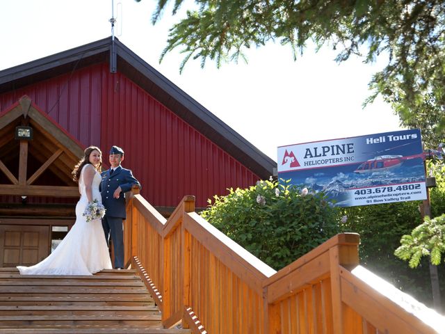 Dylan and Taylor&apos;s wedding in Banff, Alberta 8