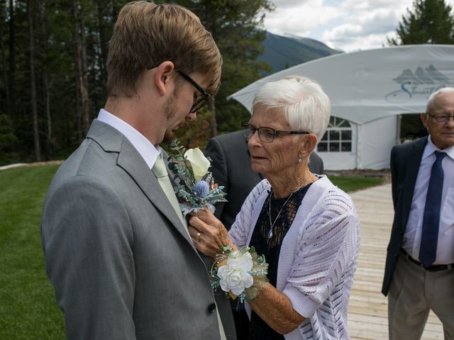 Brent and Emma&apos;s wedding in Canmore, Alberta 5