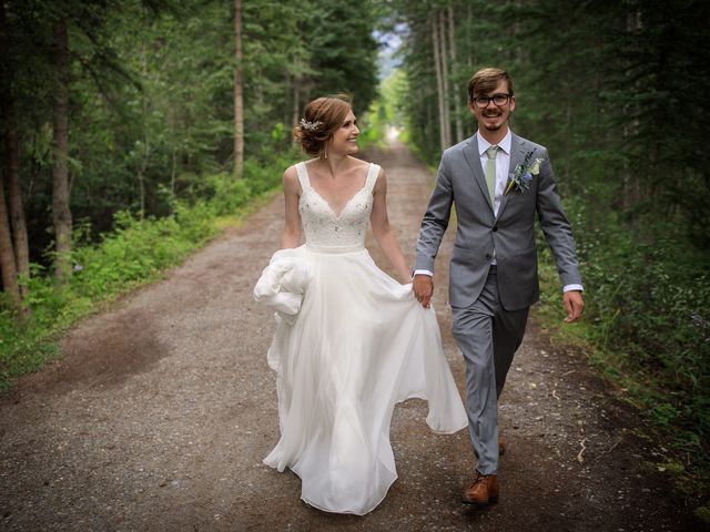 Brent and Emma&apos;s wedding in Canmore, Alberta 26