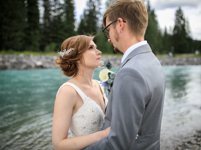 Brent and Emma&apos;s wedding in Canmore, Alberta 30