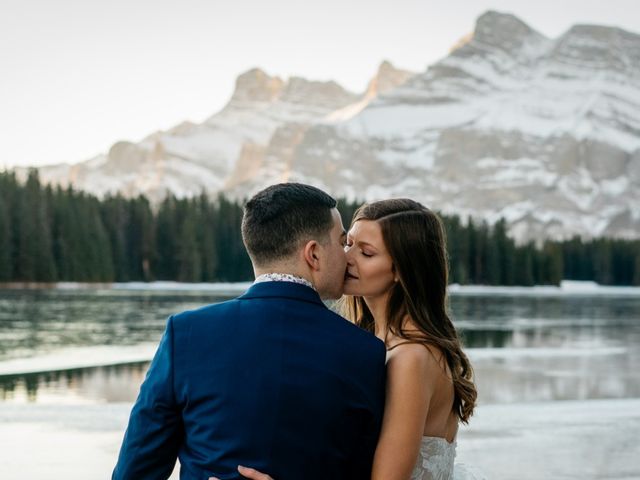 Jordan and Kelly&apos;s wedding in Banff, Alberta 5