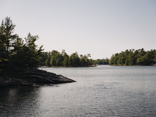 Elena and Dan&apos;s wedding in Parry Sound, Ontario 5