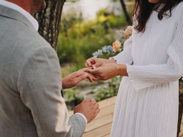 Elena and Dan&apos;s wedding in Parry Sound, Ontario 14