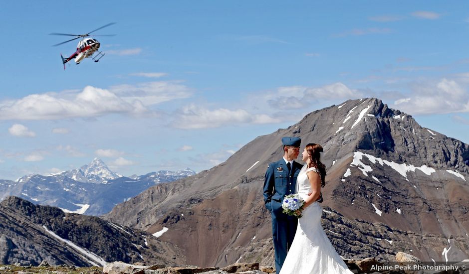 Dylan and Taylor's wedding in Banff, Alberta