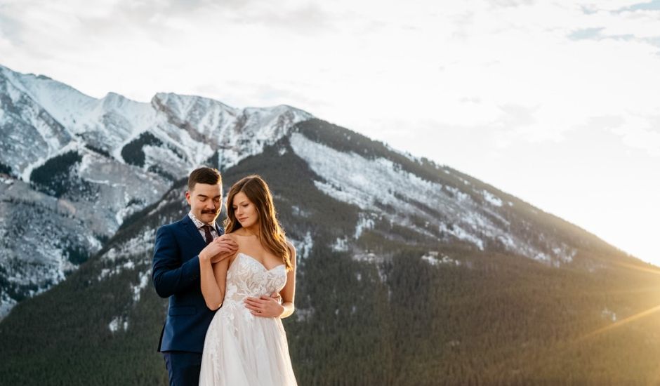 Jordan and Kelly's wedding in Banff, Alberta