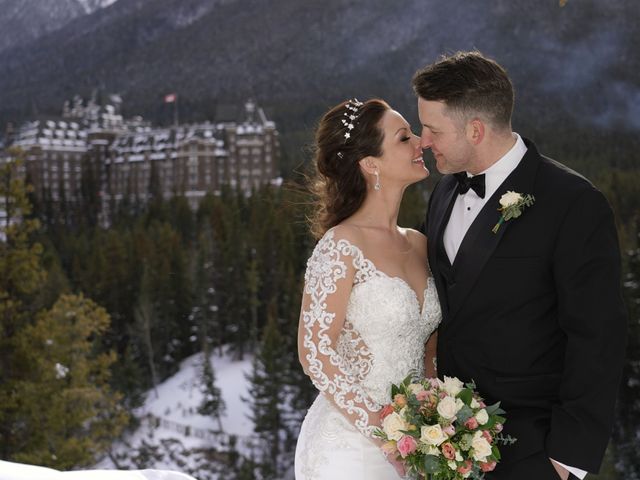 Shane and Angela&apos;s wedding in Banff, Alberta 19