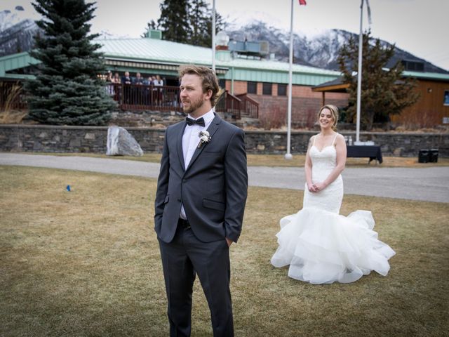 Tim and Amanda&apos;s wedding in Canmore, Alberta 3