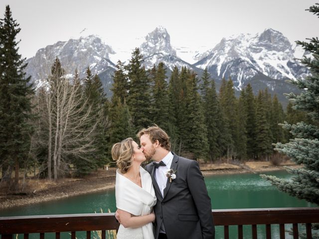 Tim and Amanda&apos;s wedding in Canmore, Alberta 10