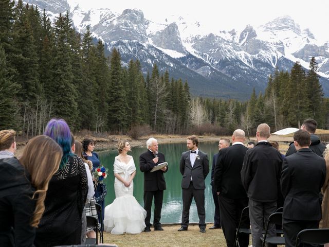 Tim and Amanda&apos;s wedding in Canmore, Alberta 12