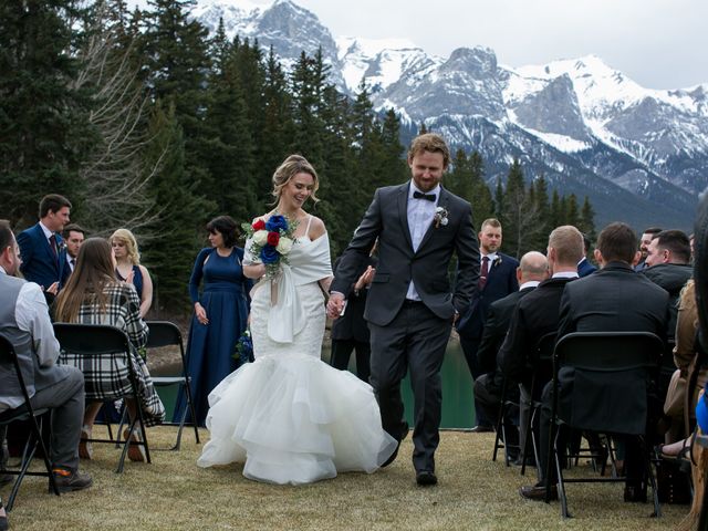 Tim and Amanda&apos;s wedding in Canmore, Alberta 14