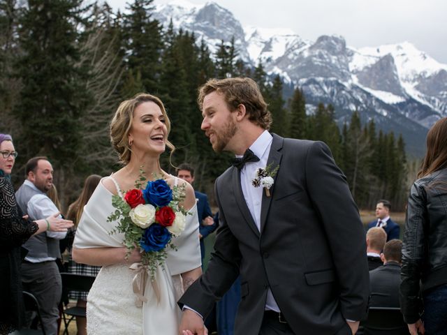 Tim and Amanda&apos;s wedding in Canmore, Alberta 15