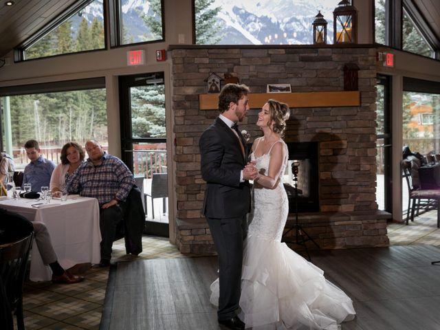 Tim and Amanda&apos;s wedding in Canmore, Alberta 18