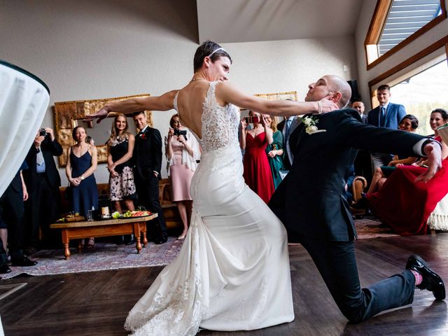 Allan and Corinne&apos;s wedding in Canmore, Alberta 18