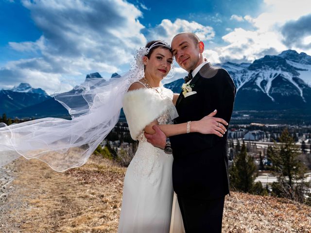 Allan and Corinne&apos;s wedding in Canmore, Alberta 1