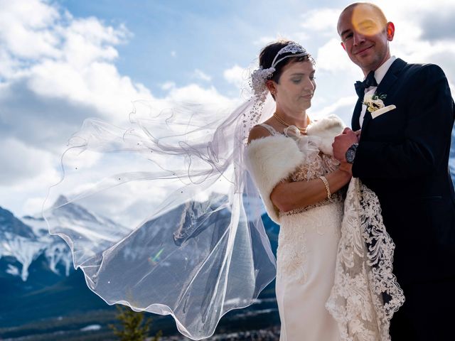 Allan and Corinne&apos;s wedding in Canmore, Alberta 20