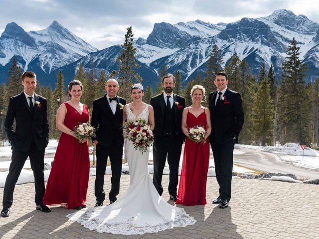 Allan and Corinne&apos;s wedding in Canmore, Alberta 22