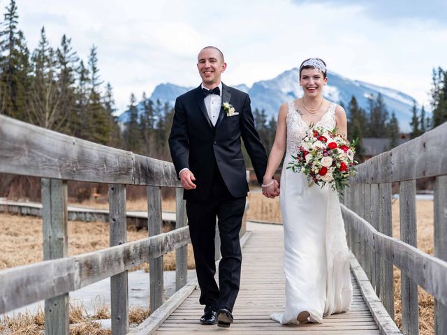 Allan and Corinne&apos;s wedding in Canmore, Alberta 33
