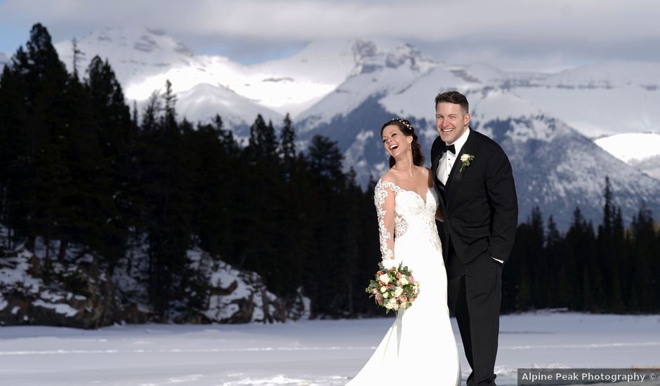 Shane and Angela's wedding in Banff, Alberta