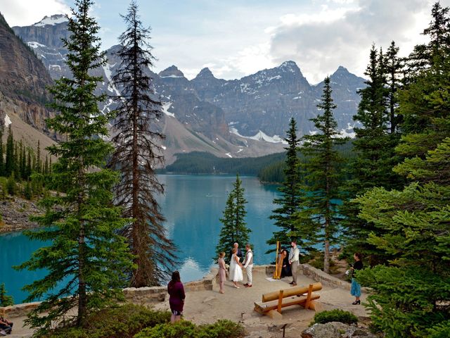 Justin and Tara-Rae&apos;s wedding in Banff, Alberta 10