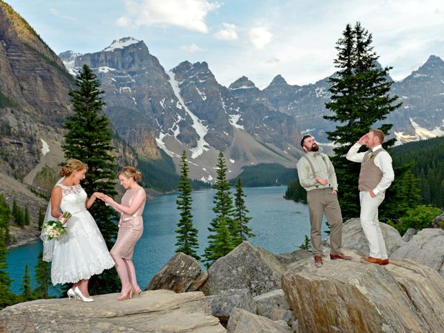 Justin and Tara-Rae&apos;s wedding in Banff, Alberta 23