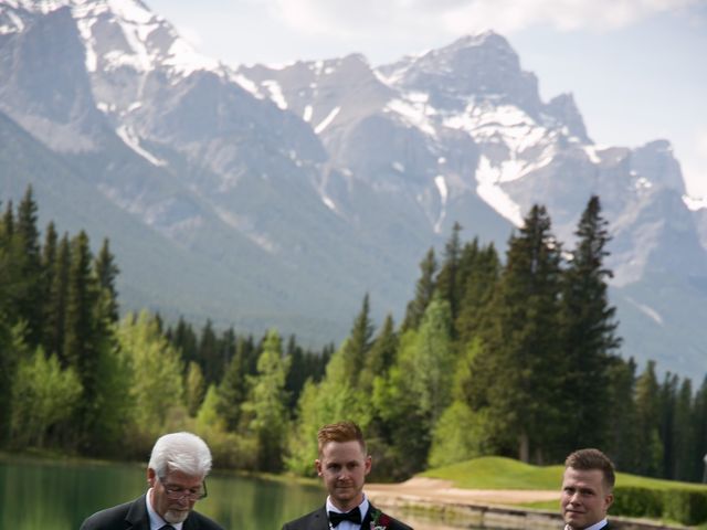 Matt and Keeley&apos;s wedding in Canmore, Alberta 25