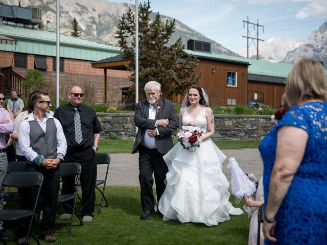 Matt and Keeley&apos;s wedding in Canmore, Alberta 26