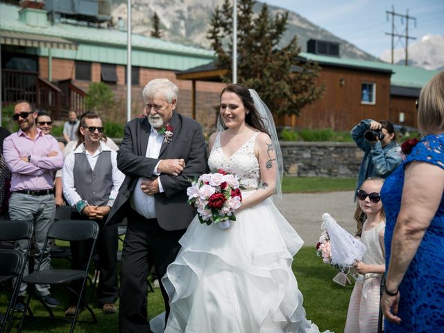 Matt and Keeley&apos;s wedding in Canmore, Alberta 27