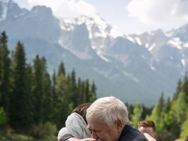 Matt and Keeley&apos;s wedding in Canmore, Alberta 28