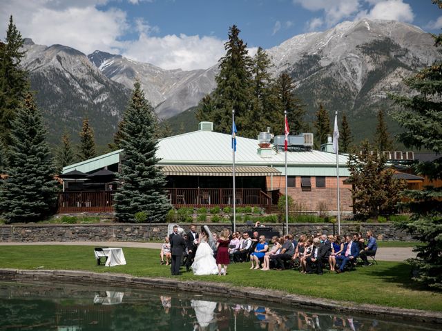 Matt and Keeley&apos;s wedding in Canmore, Alberta 30