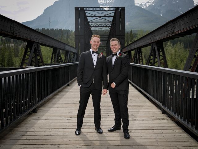 Matt and Keeley&apos;s wedding in Canmore, Alberta 33