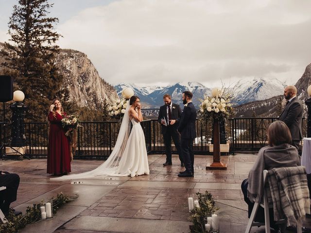 Ben and Shari&apos;s wedding in Banff, Alberta 36