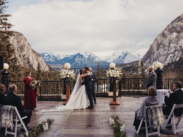 Ben and Shari&apos;s wedding in Banff, Alberta 37