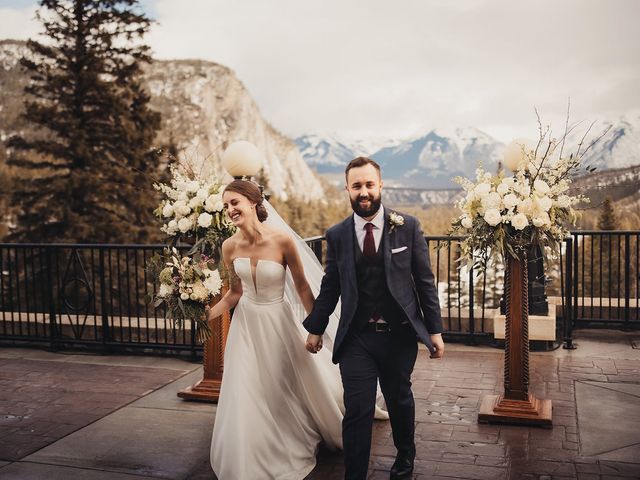 Ben and Shari&apos;s wedding in Banff, Alberta 1
