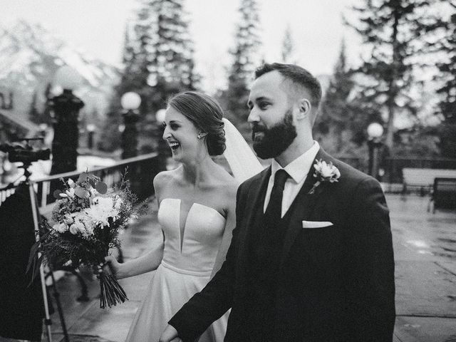 Ben and Shari&apos;s wedding in Banff, Alberta 39