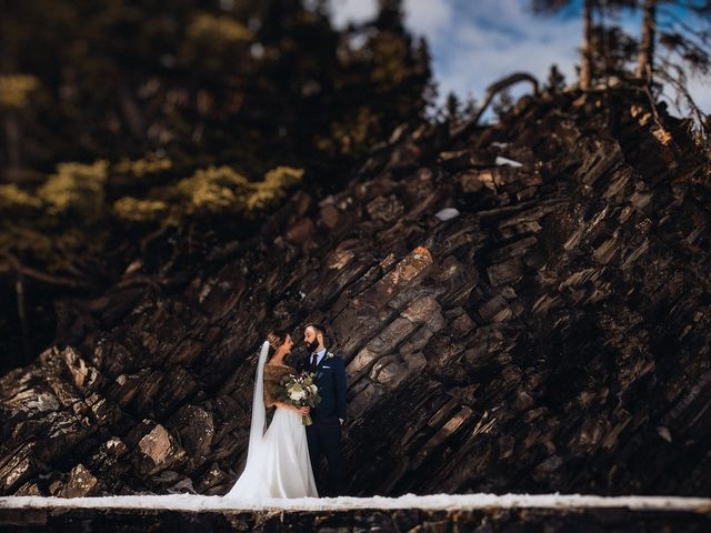 Ben and Shari&apos;s wedding in Banff, Alberta 41