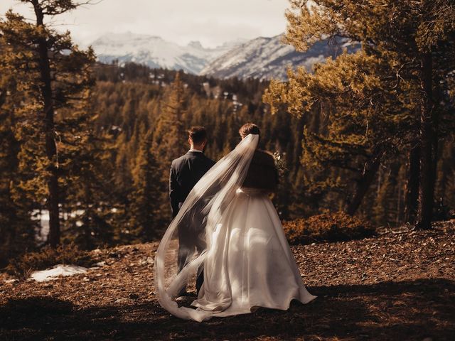 Ben and Shari&apos;s wedding in Banff, Alberta 47
