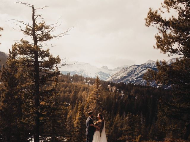 Ben and Shari&apos;s wedding in Banff, Alberta 48