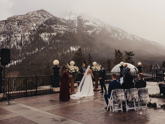 Ben and Shari&apos;s wedding in Banff, Alberta 78
