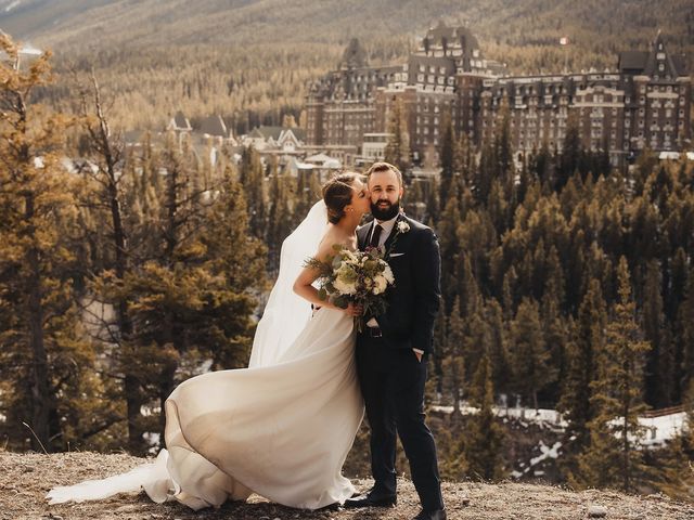 Ben and Shari&apos;s wedding in Banff, Alberta 79