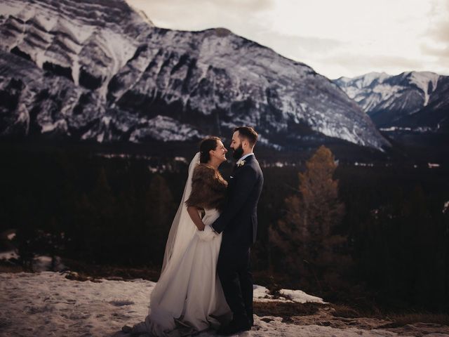 Ben and Shari&apos;s wedding in Banff, Alberta 81