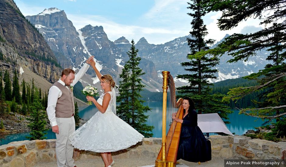 Justin and Tara-Rae's wedding in Banff, Alberta