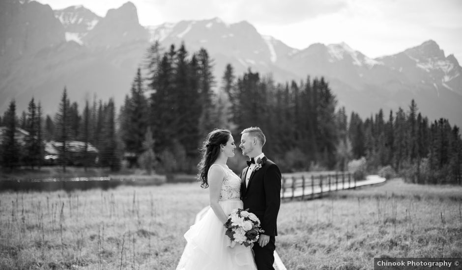 Matt and Keeley's wedding in Canmore, Alberta