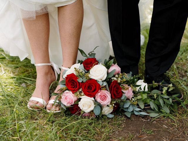 Raymond and Chelsea's wedding in Elkwater, Alberta 9