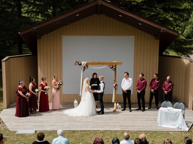 Raymond and Chelsea's wedding in Elkwater, Alberta 18
