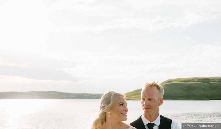 Raymond and Chelsea's wedding in Elkwater, Alberta