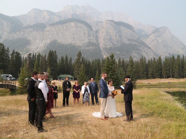 Kevin and Stephanie&apos;s wedding in Banff, Alberta 9