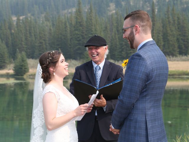 Kevin and Stephanie&apos;s wedding in Banff, Alberta 10