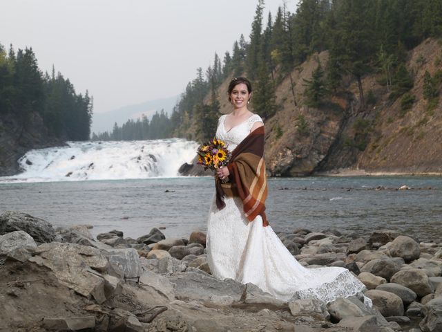 Kevin and Stephanie&apos;s wedding in Banff, Alberta 1